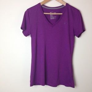 Nike Dri-Fit size M purple top